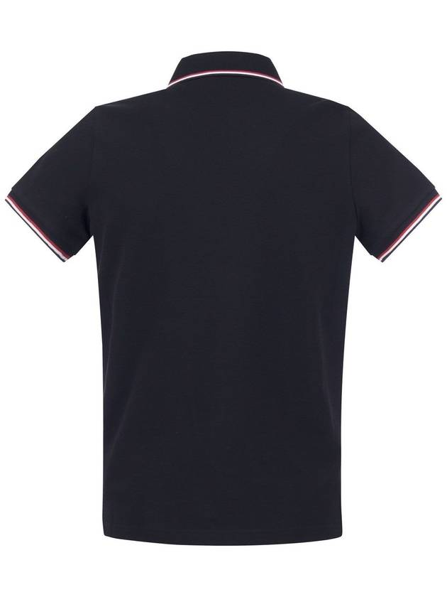 Polo shirt with iconic felt - MONCLER - BALAAN 2