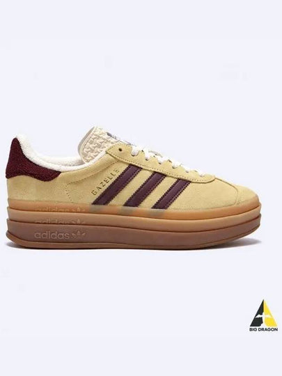 Gazelle Bold Suede Low Top Sneakers Almost Yellow - ADIDAS - BALAAN 2