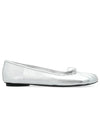 Anatomic Metallized Ballerina Silver - BALENCIAGA - BALAAN 2