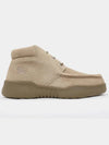 Suede Log Wolker Boots Beige - BURBERRY - BALAAN 4