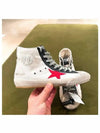 Francy Canvas Leather High Top Sneakers White - GOLDEN GOOSE - BALAAN 2