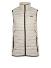 Padded Regular Fit Water-Repellent Fabric Vest Light Beige - HUGO BOSS - BALAAN 2