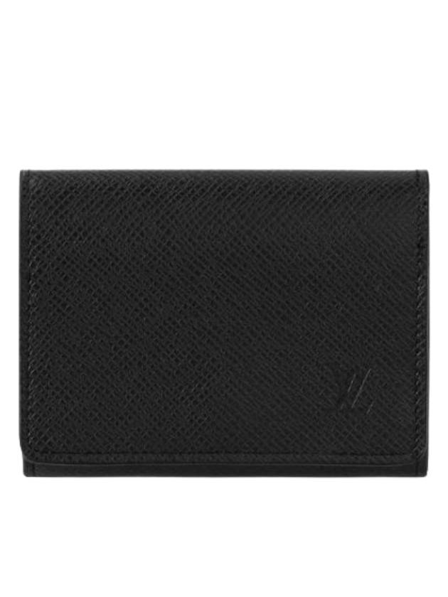 Enveloppe Carte De Visite Card Wallet Black - LOUIS VUITTON - BALAAN 1