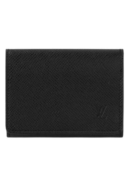 Envelope Carte De Visite Card Wallet Black - LOUIS VUITTON - BALAAN 1