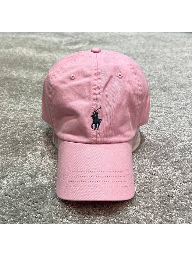 Embroidered Pony Ball Cap Pink - POLO RALPH LAUREN - BALAAN 3