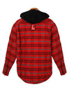 flannel overshirt jacket red - OFF WHITE - BALAAN 4