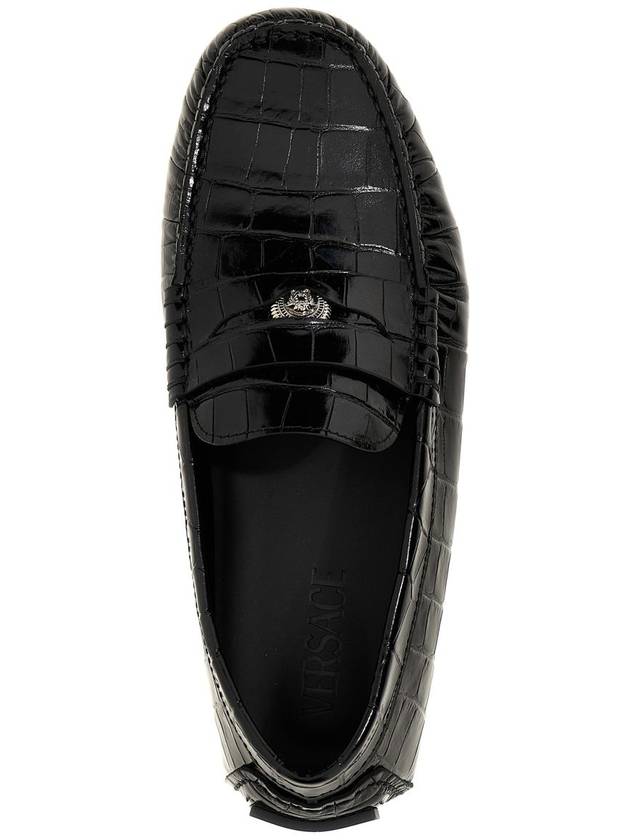 Loafer 10139601A098811B00E Black - VERSACE - BALAAN 5