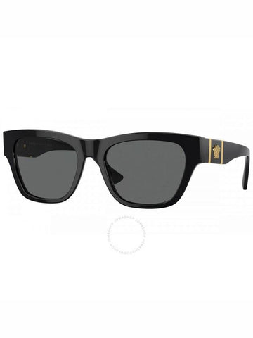 Versace Dark Grey Square Men's Sunglasses VE4457F GB1/87 55 - VERSACE - BALAAN 1