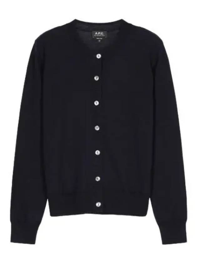 Marine cardigan dark navy - A.P.C. - BALAAN 1