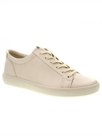 Women's Soft 7 Low Top Sneakers Beige - ECCO - BALAAN 2