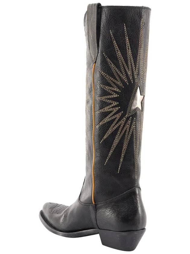 23 fw Wish Star Texan Leather Boots GWF00135F00057190100 B0650034277 - GOLDEN GOOSE - BALAAN 4