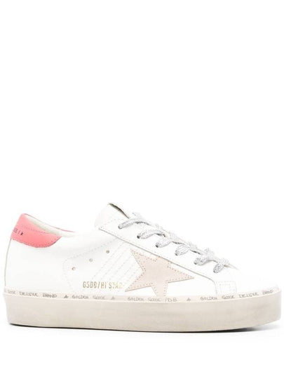 Hi Star Leather Low Top Sneakers Pinlk White - GOLDEN GOOSE - BALAAN 2