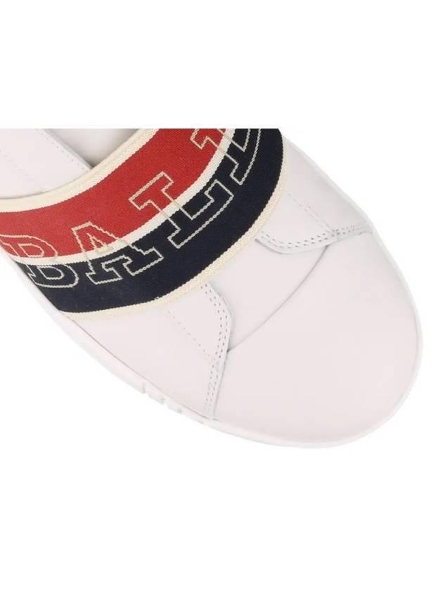 Logo Low Top Sneakers White - BALLY - BALAAN 5