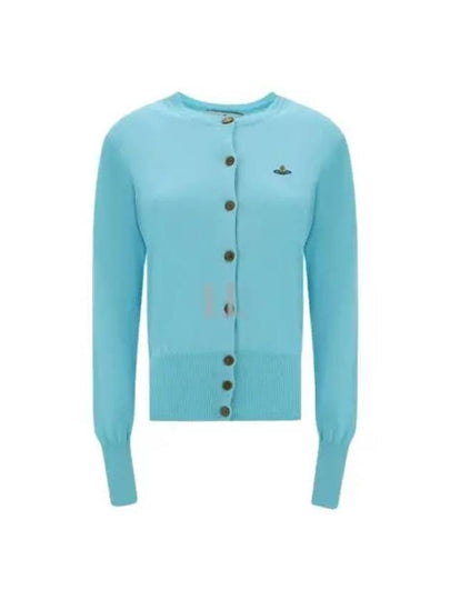 Bea Knit Cardigan Aqua - VIVIENNE WESTWOOD - BALAAN 2