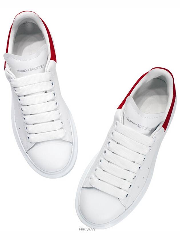 Oversized Low Top Sneakers White - ALEXANDER MCQUEEN - BALAAN 4