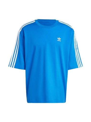 Oversized Short-Sleeved T-Shirt Blue - ADIDAS - BALAAN 1