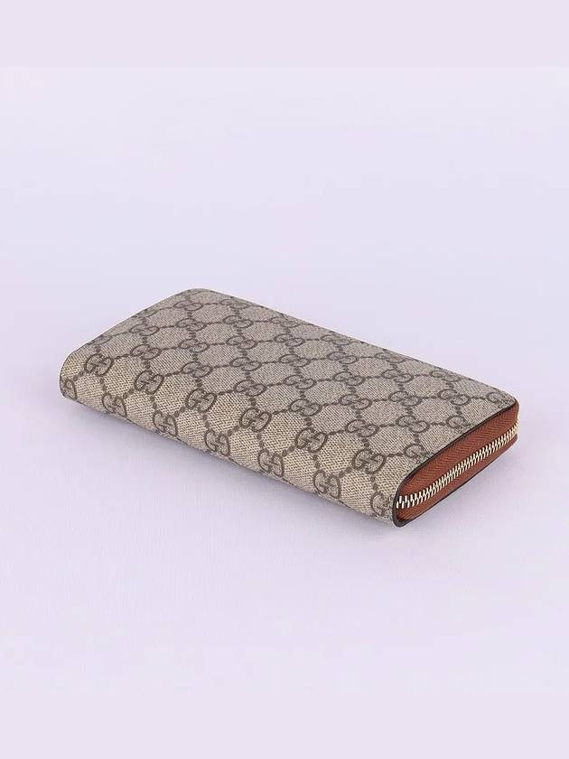 Women’s GG Supreme Long Wallet Beige - GUCCI - BALAAN 5