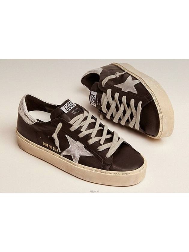 Hi Star Low Top Sneakers Silver Black - GOLDEN GOOSE - BALAAN 3