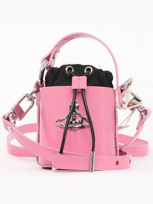 Daisy High Shine Mini Bucket Bag Pink - VIVIENNE WESTWOOD - BALAAN 2