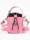 Daisy High Shine Mini Bucket Bag Pink - VIVIENNE WESTWOOD - BALAAN 4