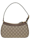 Ophidia GG Small Canvas Shoulder Bag Beige Ebony - GUCCI - BALAAN 4