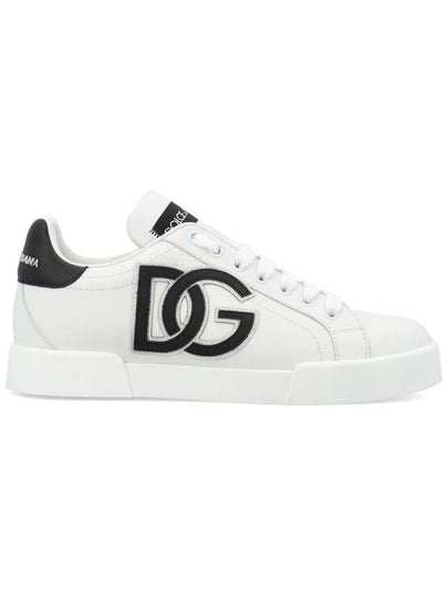 DG Logo Portofino Low Top Sneakers White - DOLCE&GABBANA - BALAAN 2