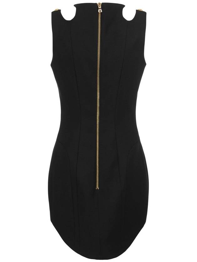 Midi One Piece XF0R5065WB050PA BLACK - BALMAIN - BALAAN 3