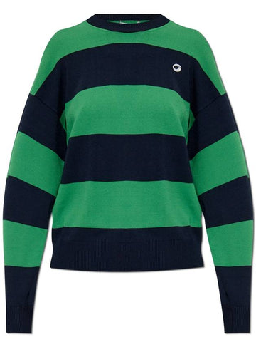 Coperni Sweater With Striped Pattern, Women's, Green - COPERNI - BALAAN 1