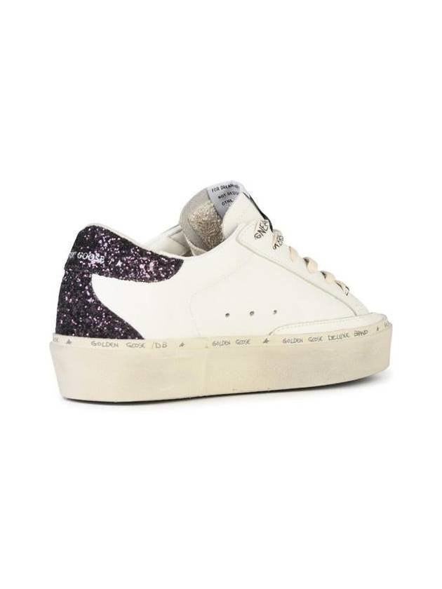 Hi Star Glitter Tab Low Top Sneakers White - GOLDEN GOOSE - BALAAN 4