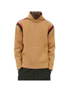 Web Stripe Wool Hoodie 770197XKDR3 - GUCCI - BALAAN 3