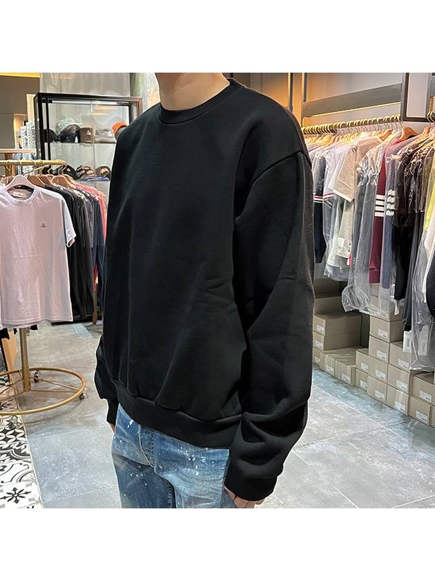 Crew Neck Sweatshirt Black - ACNE STUDIOS - BALAAN 4