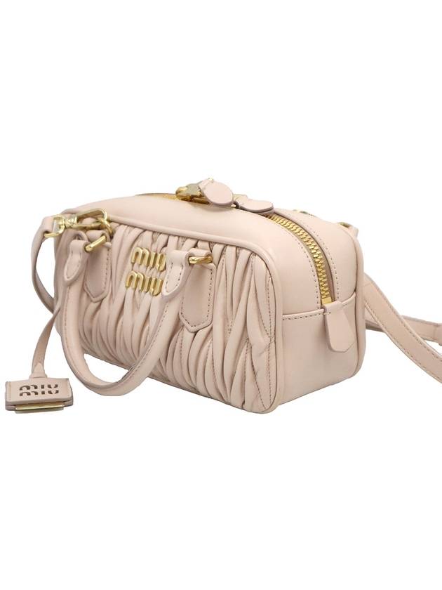 Miu 5BB142 Powder Pink Arkady Materasse Nappa Regular 2WAY - MIU MIU - BALAAN 3