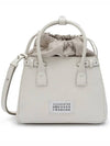 5AC Mini Drawstring Tote Bag White - MAISON MARGIELA - BALAAN 3