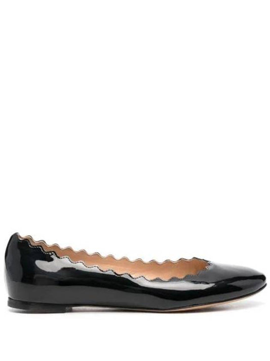 patent ballerina shoes - CHLOE - BALAAN.