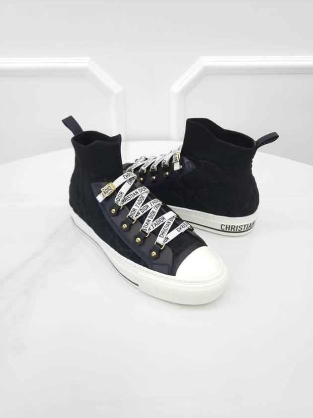 Walk Black Macrocannage Technical Sneakers 38 - DIOR - BALAAN 3