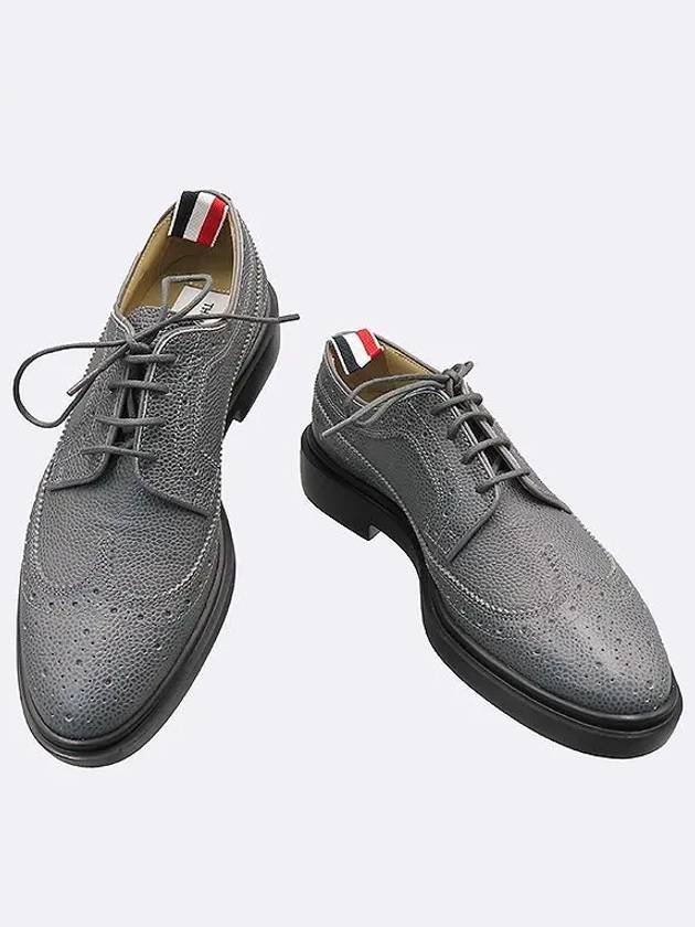 FFO002G Gray color leather women s loafers size 36 - THOM BROWNE - BALAAN 2