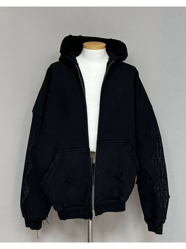 Hooded zip up 105 110 - BALENCIAGA - BALAAN 2