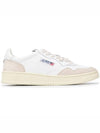 Medalist Suede Low Top Sneakers White - AUTRY - BALAAN 2