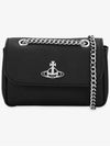 Women s ORB Logo Black Cross Bag 5C01000CW S000B N401 - VIVIENNE WESTWOOD - BALAAN 1