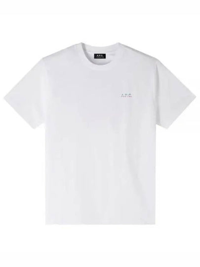 Nolan Short Sleeve T-Shirt White - A.P.C. - BALAAN 2