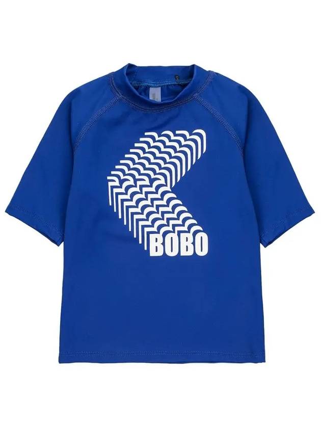 Kids Logo Shadow Swim T Shirt 124AC147 410 - BOBO CHOSES - BALAAN 2