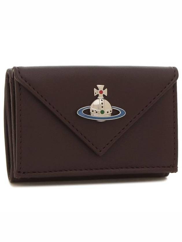 Half Wallet 772306 Brown - VIVIENNE WESTWOOD - BALAAN 1