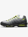 Air Max 95 OG Bolt Low Top Sneakers Neon Yellow Black - NIKE - BALAAN 4