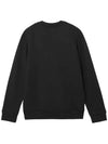 Logo Print Sweatshirt Black - EMPORIO ARMANI - BALAAN 4