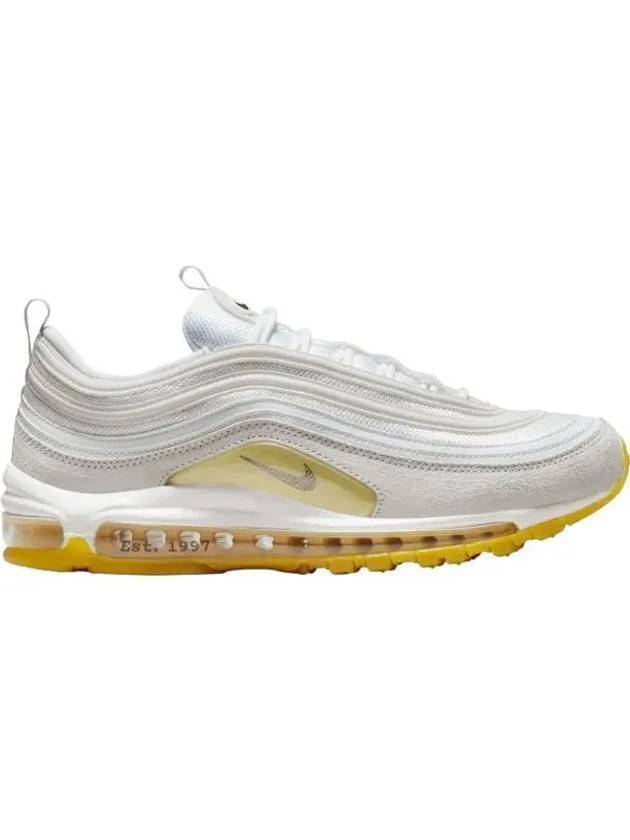 Air Max 97 Low Top Sneakers White Gold - NIKE - BALAAN 1