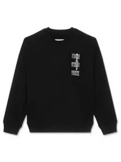 Numeric Logo Sweatshirt Black - MAISON MARGIELA - BALAAN 2