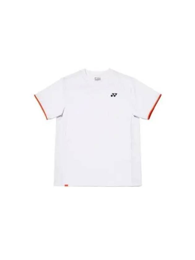 YONEX 245TS001M White Midnight Black Men s Binding Detail Tennis Gamewear - YOUNESS - BALAAN 1