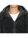 Logo Reversible Fake Fur Hooded Jacket Green - MOOSE KNUCKLES - BALAAN 11