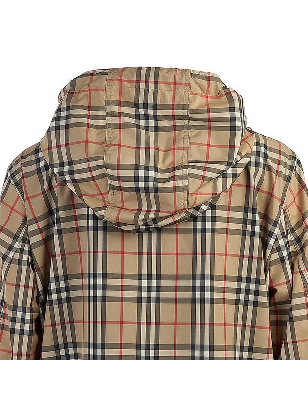 Women's Everton Vintage Check Hooded Jacket Beige - BURBERRY - BALAAN 6