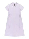 OG nylon shirt dress lavender - OFFGRID - BALAAN 3